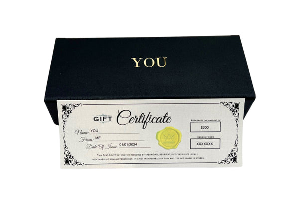 Physical Gift Card in Monogram Case